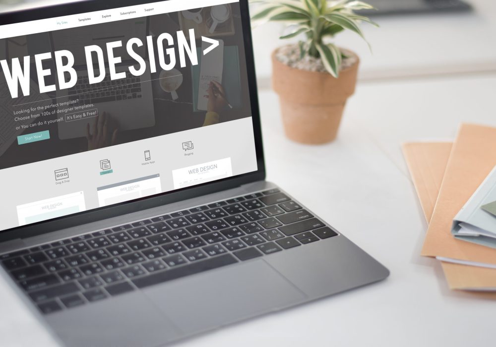 Web Design Internet Website Responsive Software Concept